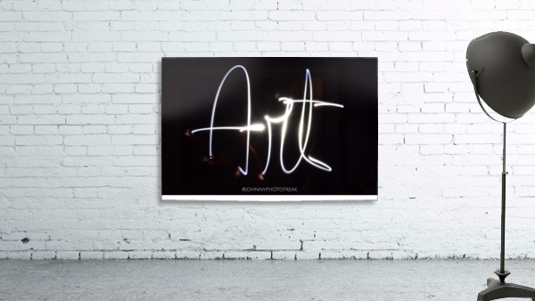 Art light calligraphy Wall Preview