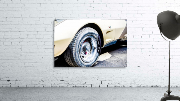 Old corvette  Wall Preview