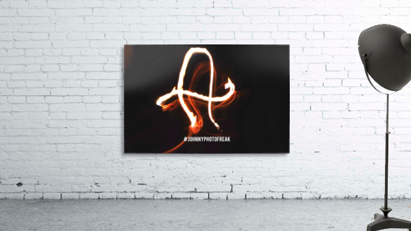 A Fire writing Wall Preview