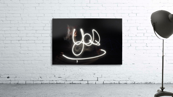 Yes word  Wall Preview