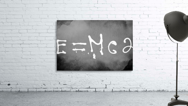 E=mc2 Wall Preview