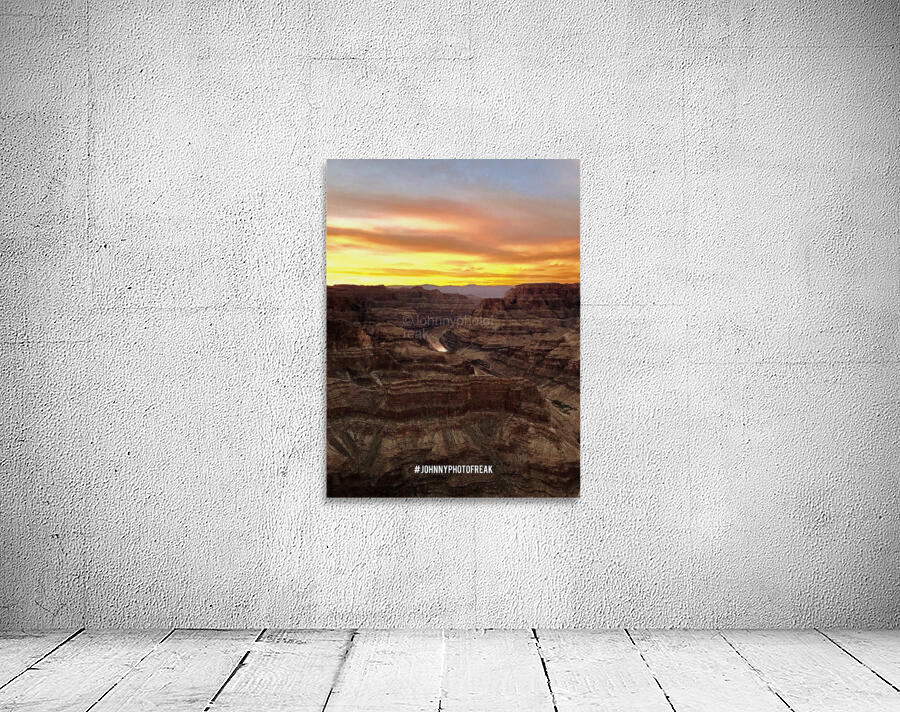 Canyon Sunset Wall Preview