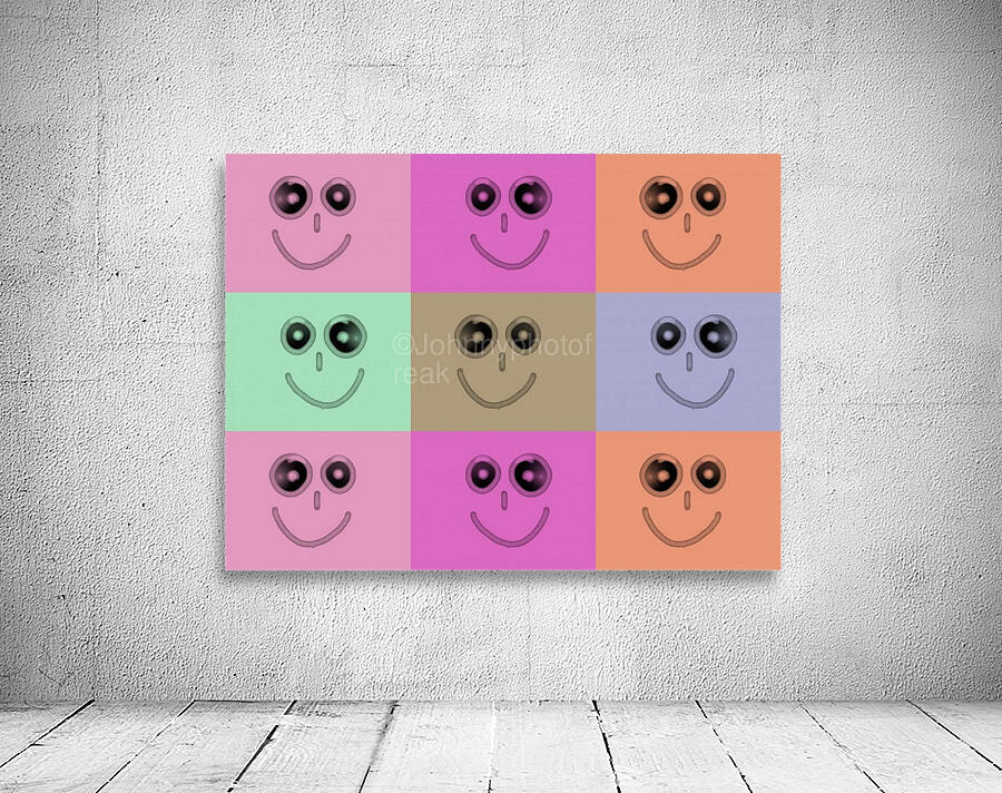 Smile square Wall Preview