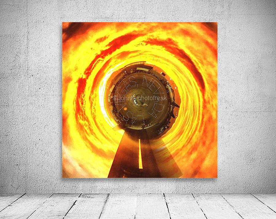 Fire tunnel Wall Preview