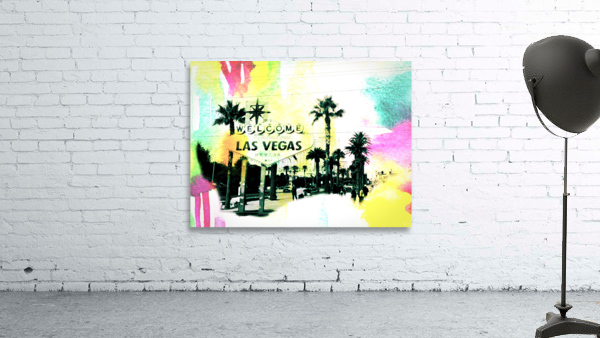 Las Vegas multicolor  Wall Preview