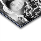 black and white portrait of a woman  Acrylic print