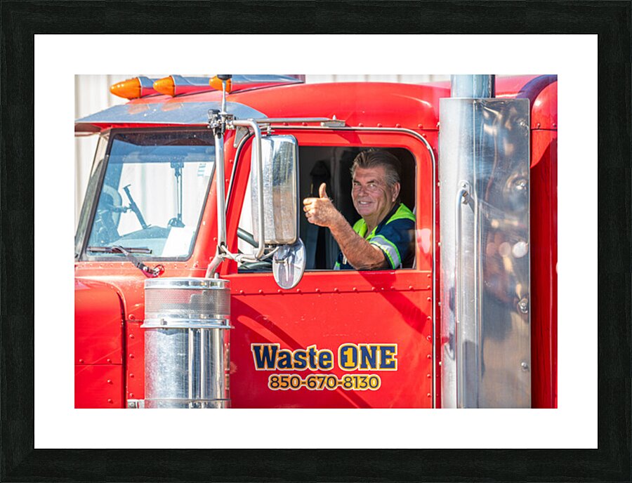 Waste One Picture Frame print