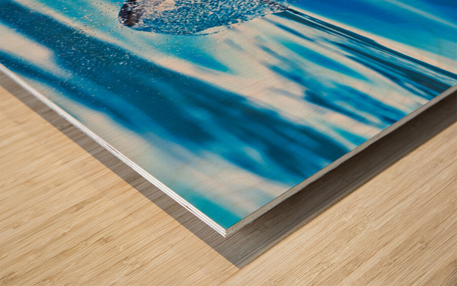 Reflections  Impression sur bois