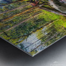 River Running under Trestle Metal print