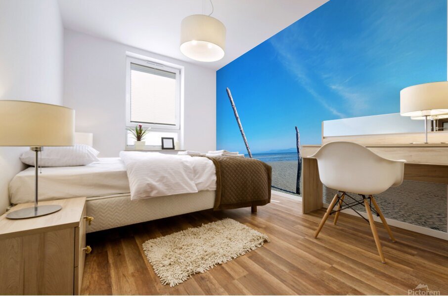 Beach Trees Mural print