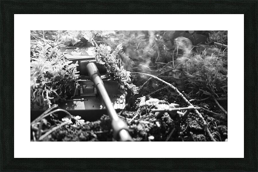 Army Men Picture Frame print