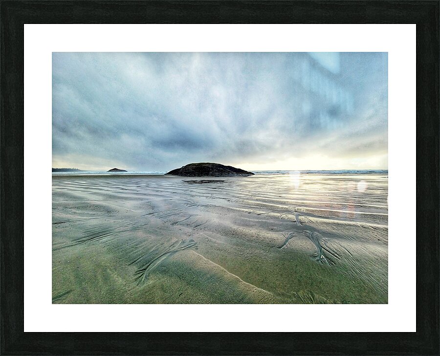 Tofino Sunset Picture Frame print
