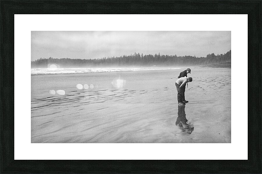 Tofino Reflections Vancouver Island Picture Frame print