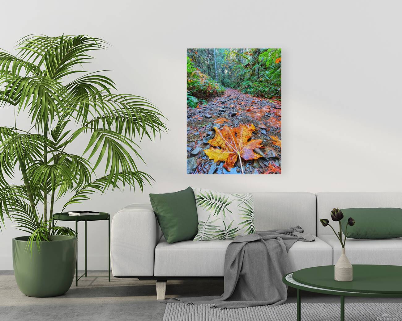 Vibrant Fall Path Reproduction