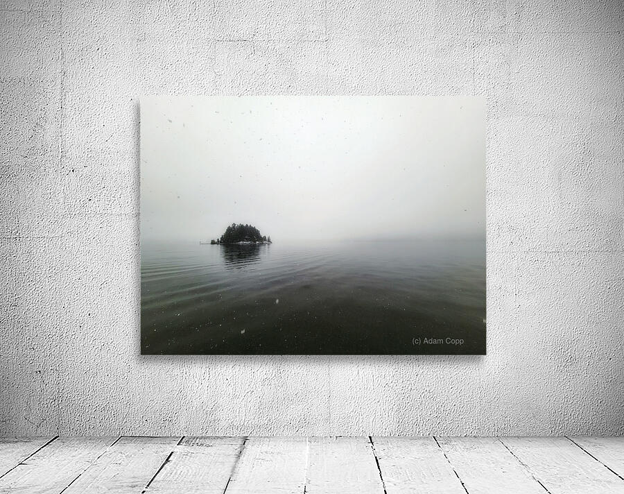 Winter Island Sproat Lake Vancouver Island Wall Preview