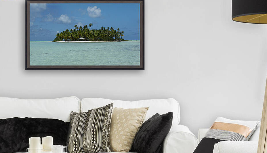 French Polynesia - Rangiroa Blue lagoon motu 2 by GlobetrotterDB