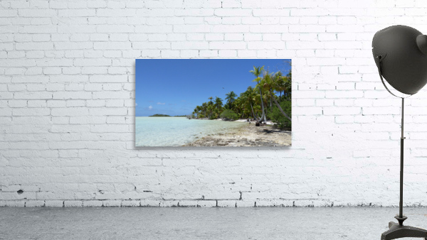 French Polynesia - Rangiroa Blue lagoon middle 2 Wall Preview