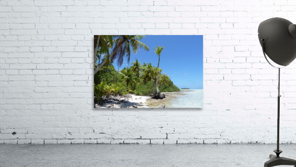 French Polynesia - Rangiroa Blue lagoon paradise 3 Wall Preview