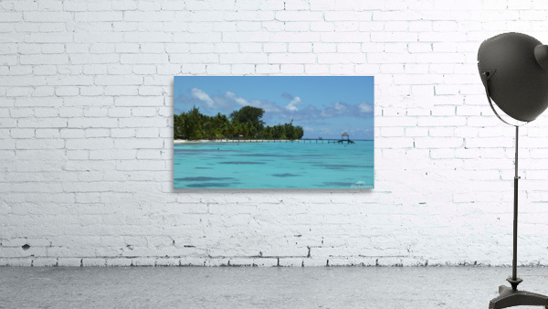 French Polynesia - Fakarava lagoon beach 3 Wall Preview