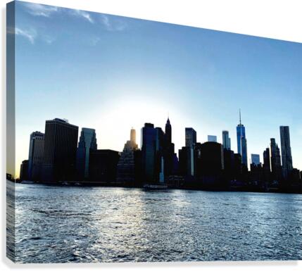 Before the Lights Come On Canvas Print