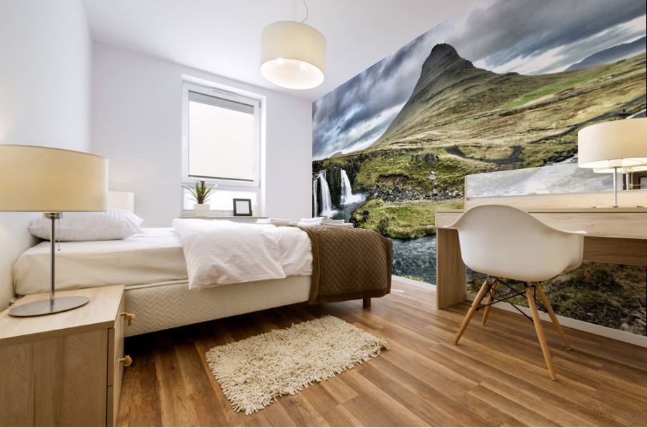 Kirkjufell Mural print
