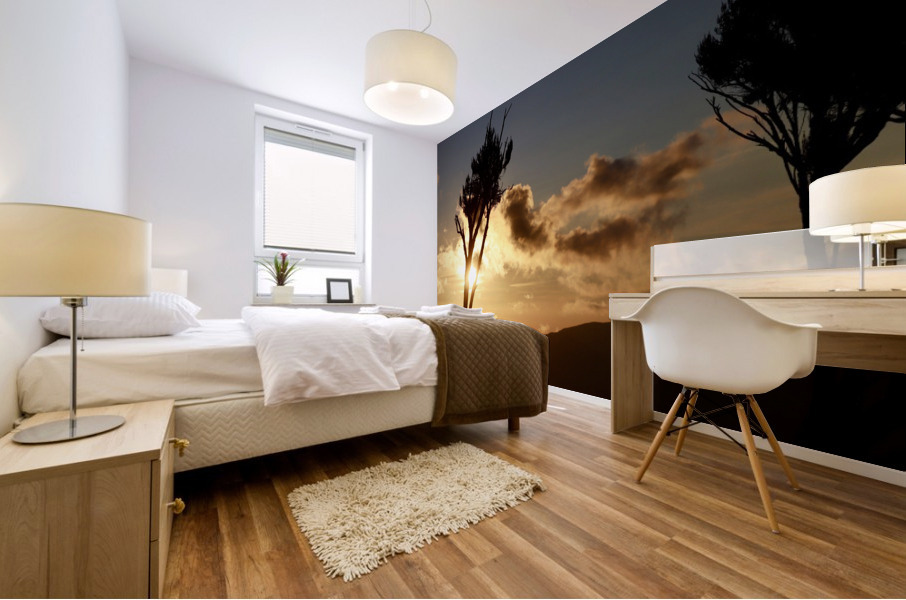Wakanda Sunset Mural print