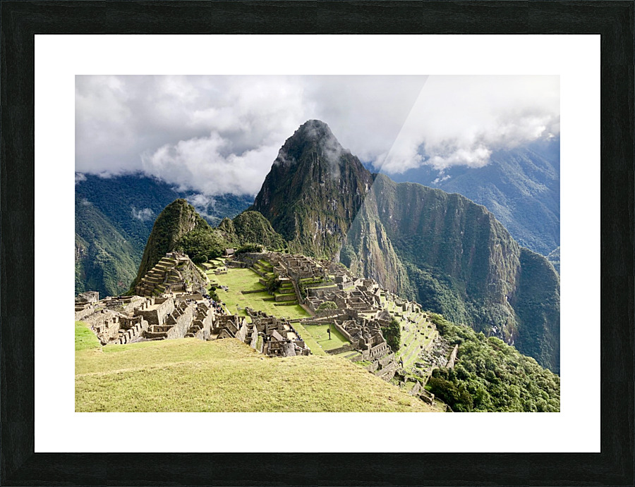 The Lost Citadel Picture Frame print