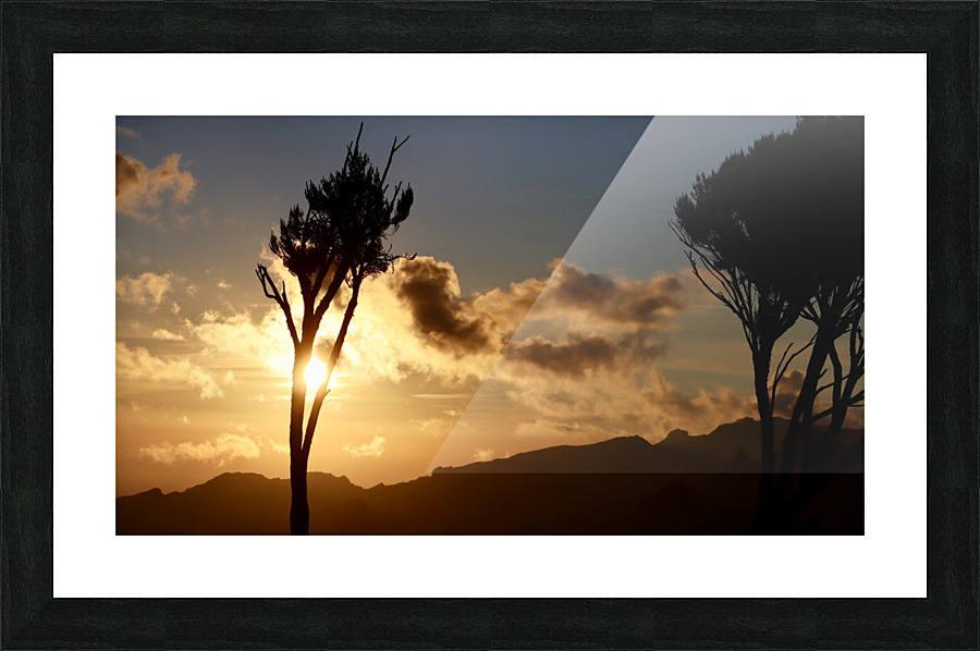 Wakanda Sunset Picture Frame print