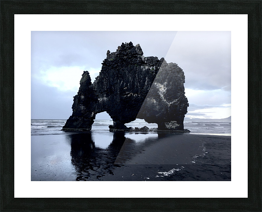 Hvitserkur Picture Frame print