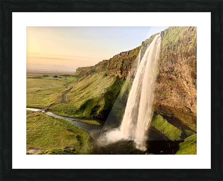 Seljalandsfoss Picture Frame print