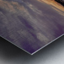 Huntington Pier Sunset Metal print