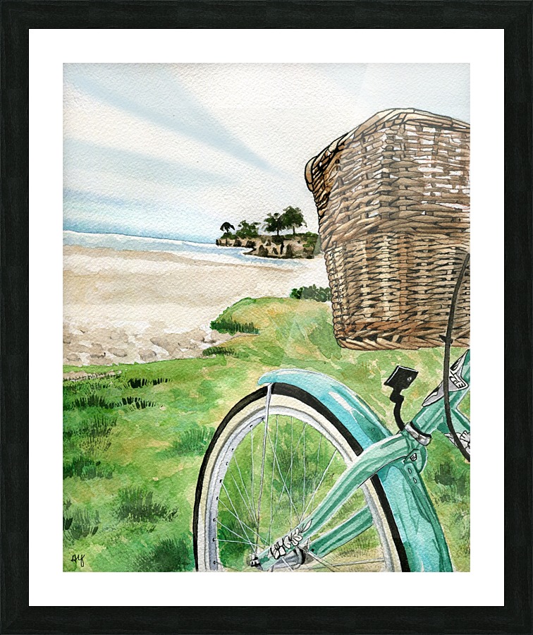 BeachCruiser Picture Frame print