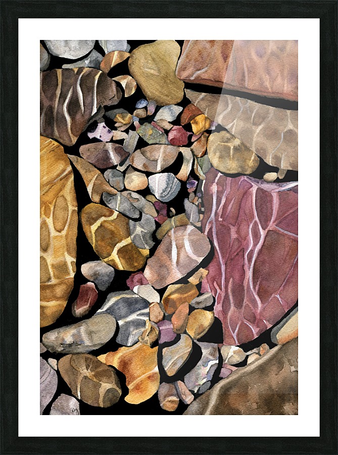 Ripples Picture Frame print