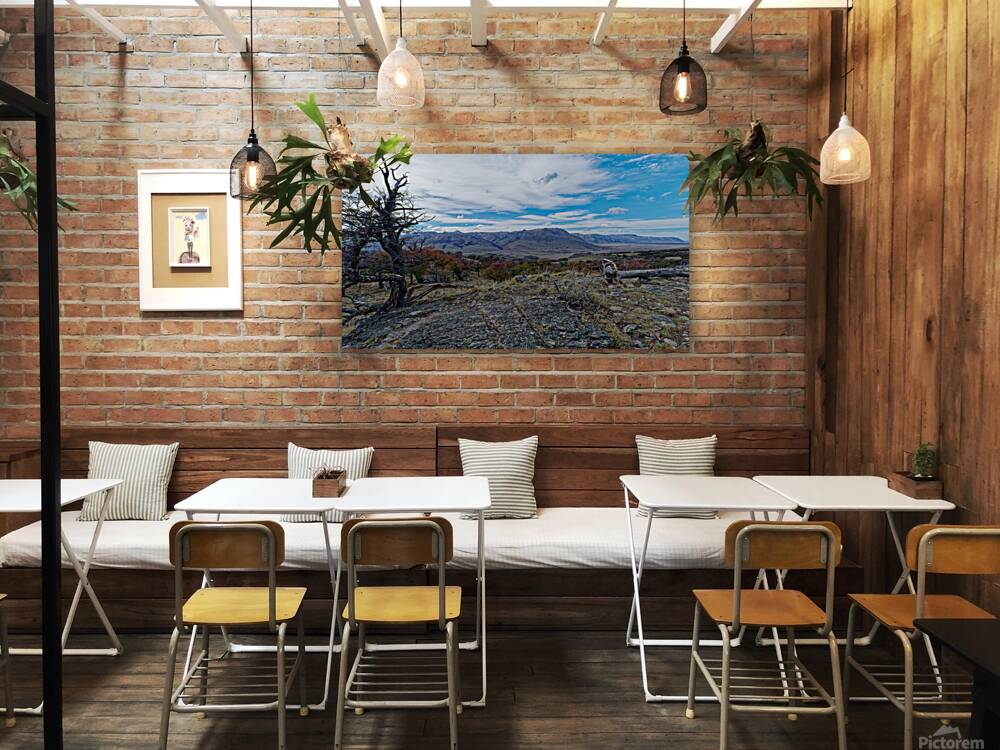 El Chalten vista  Reproduction