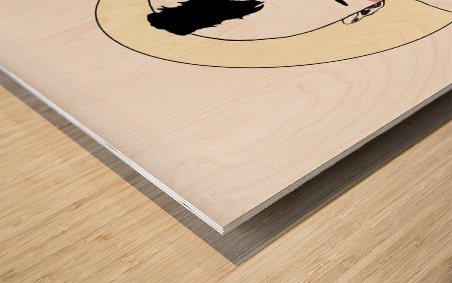 TRAVIS Wood print