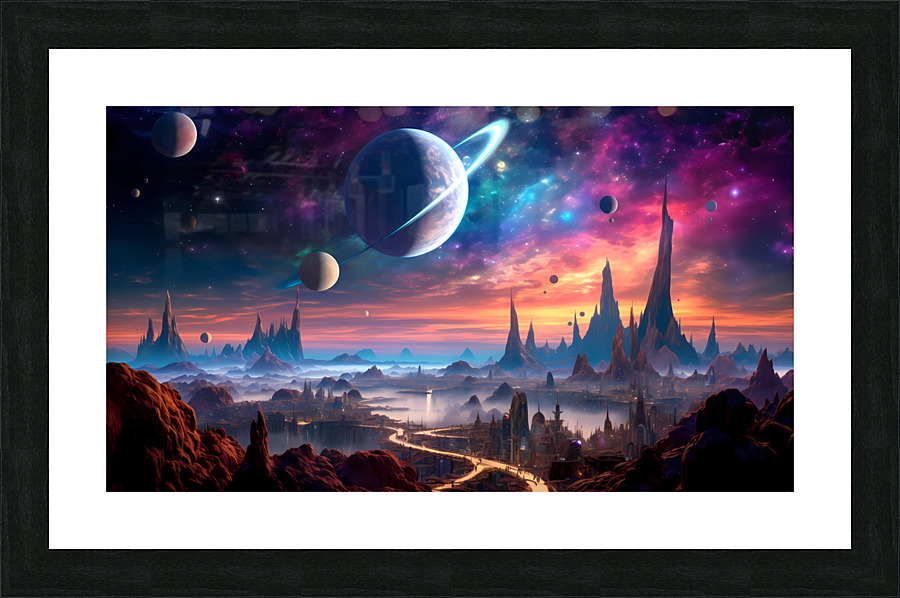 The Colony Picture Frame print