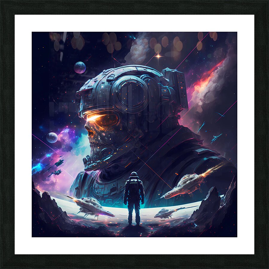 Galactic Picture Frame print