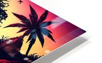 Tropical Sunrise HD Metal print