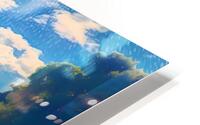 Blue HD Metal print