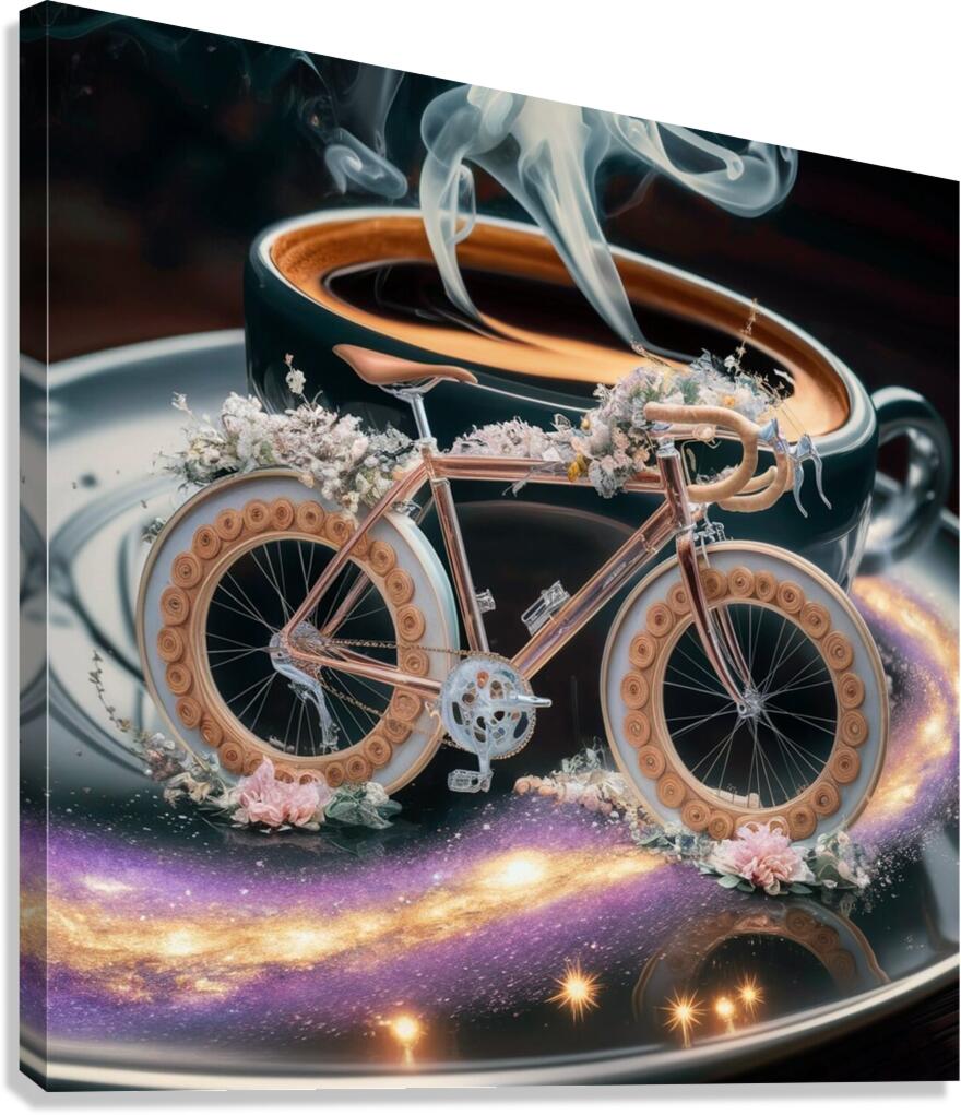 coffe is a break Canvas Print