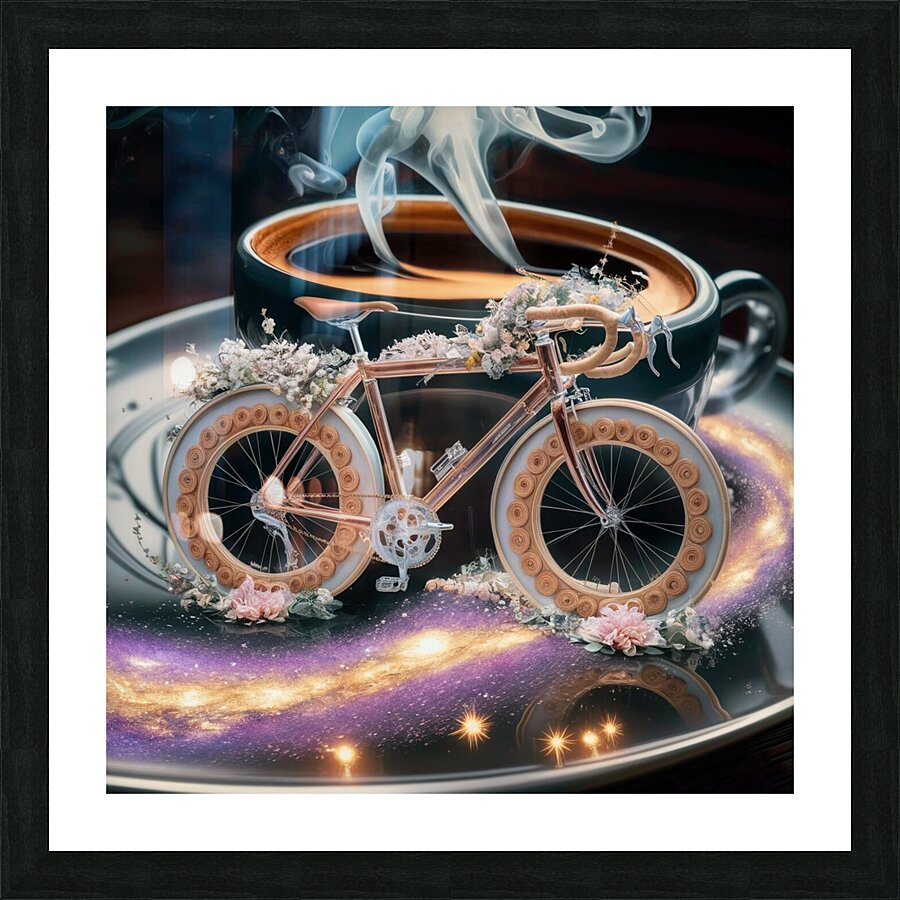 coffe is a break Picture Frame print