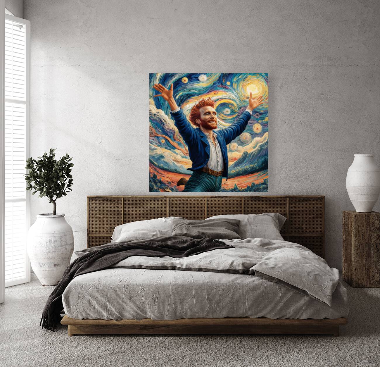  van gogh happy Reproduction