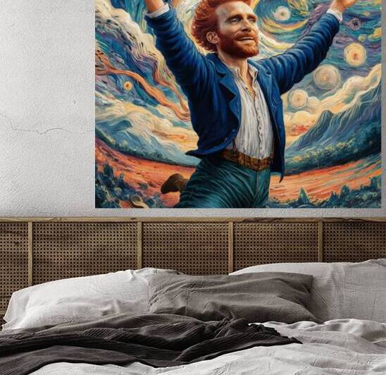  van gogh happy by Allya