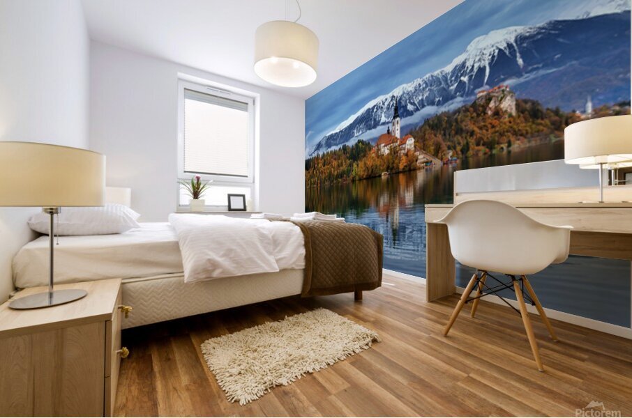 Lake Bled Mural print