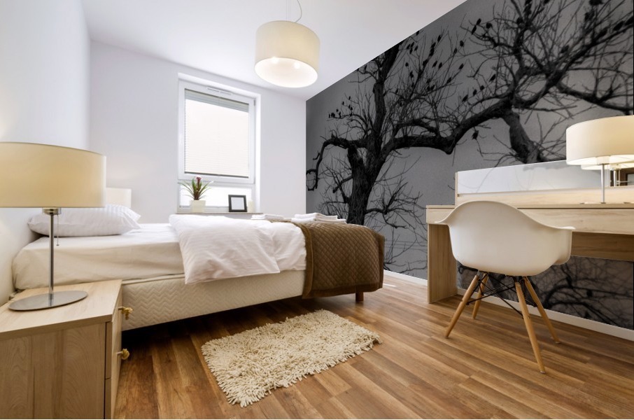 Raven Tree Mural print