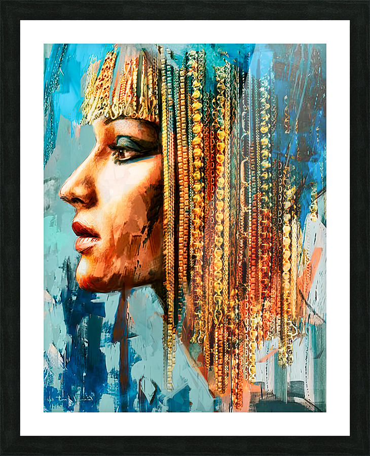 cleopatra Picture Frame print