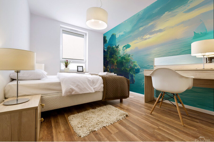 Tropical Magic 9 Mural print