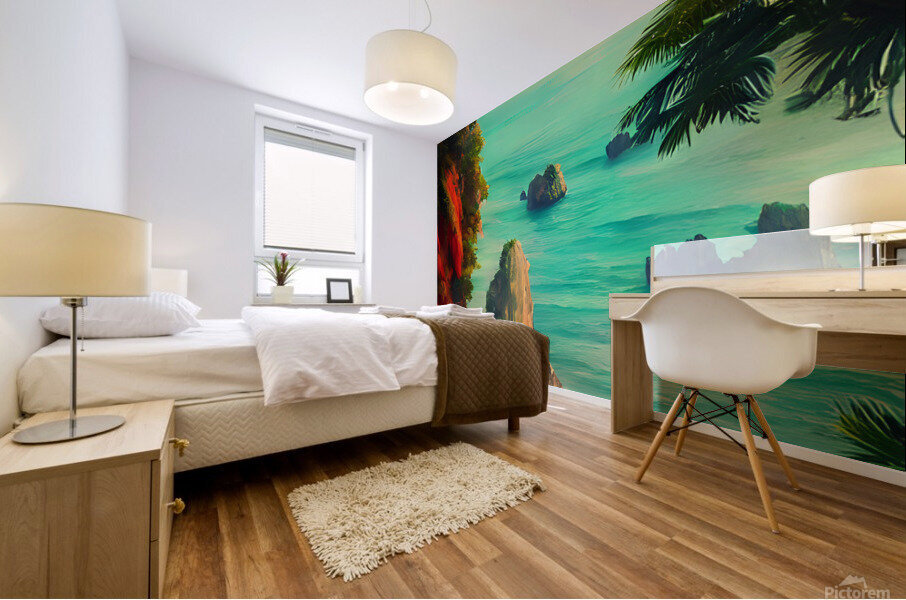 Tropical Magic 4 Mural print