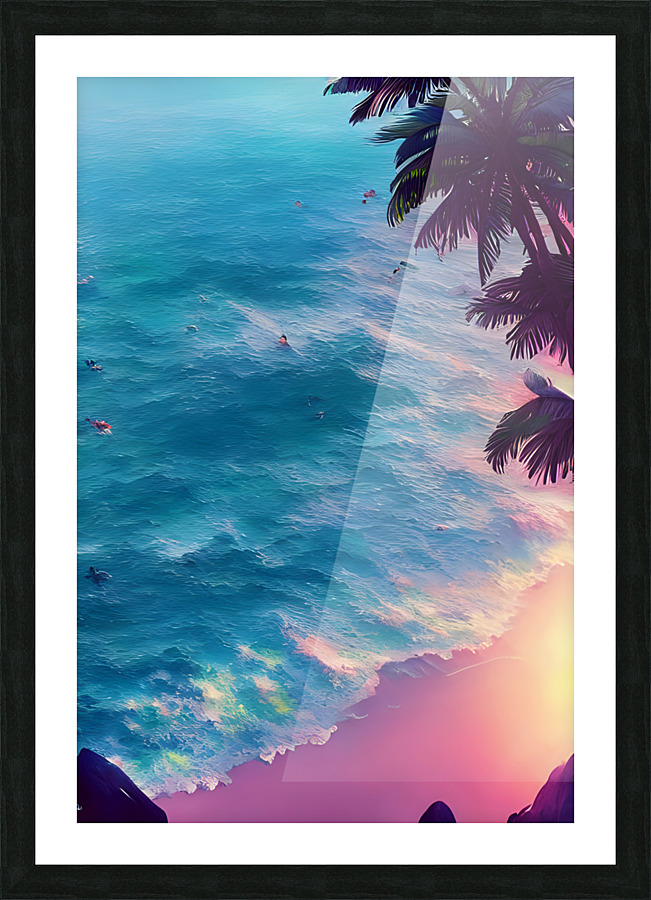 Tropical Magic 6 Picture Frame print