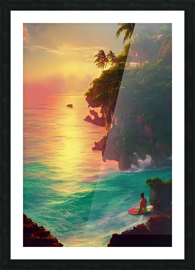 Tropical Magic 5 Picture Frame print